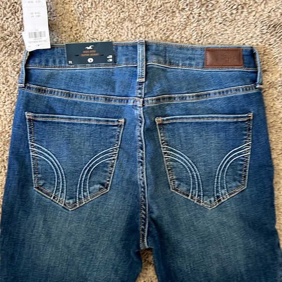 HOLLISTER -High Rise Super Skinny Jeans- Size 7L w28 L30 - Picture 5 of 5